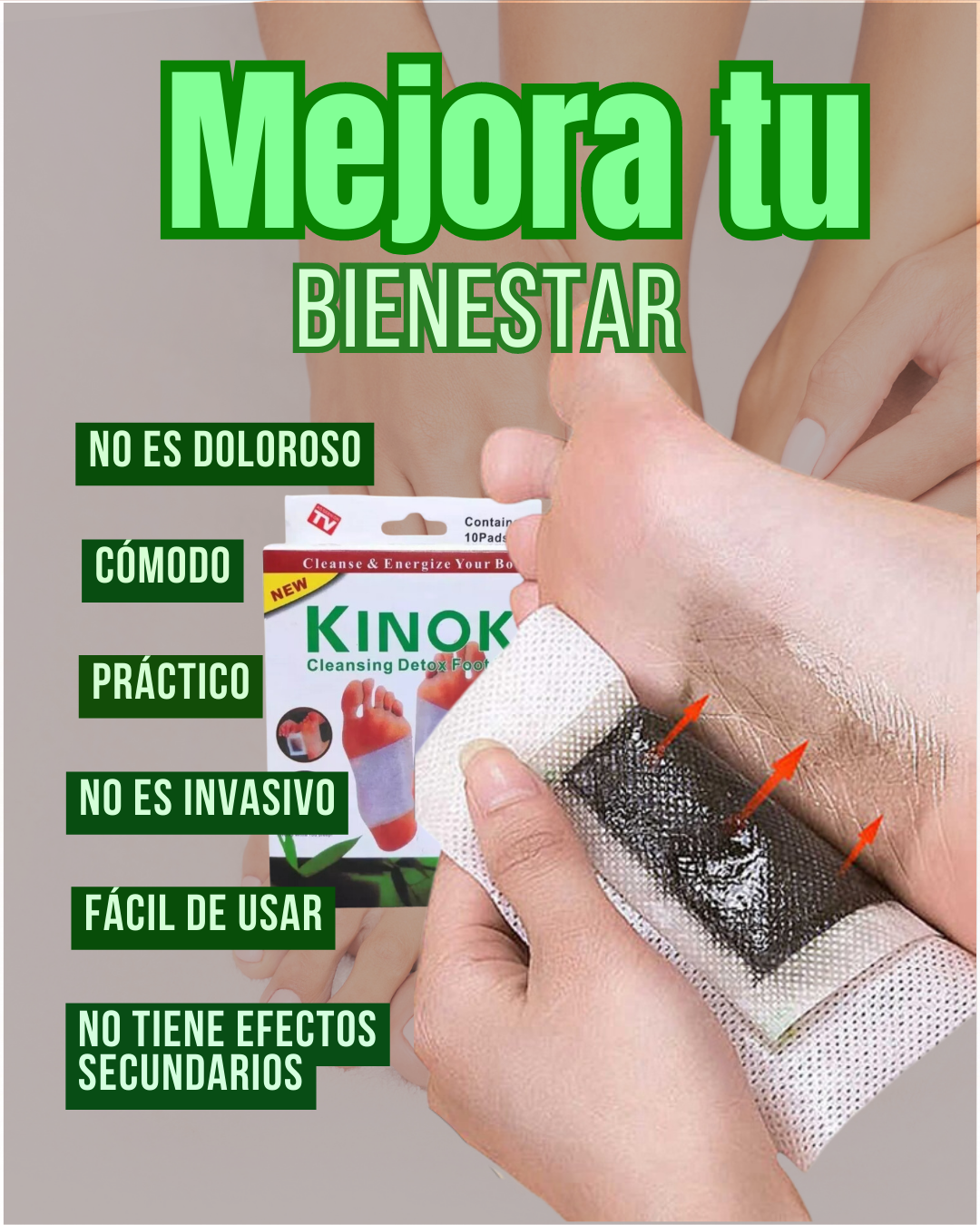 Kinoki™ | Parches Desintoxicante